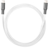 Ventev - Chargesync Usb C To Usb C 2.0 Cable 6ft - White