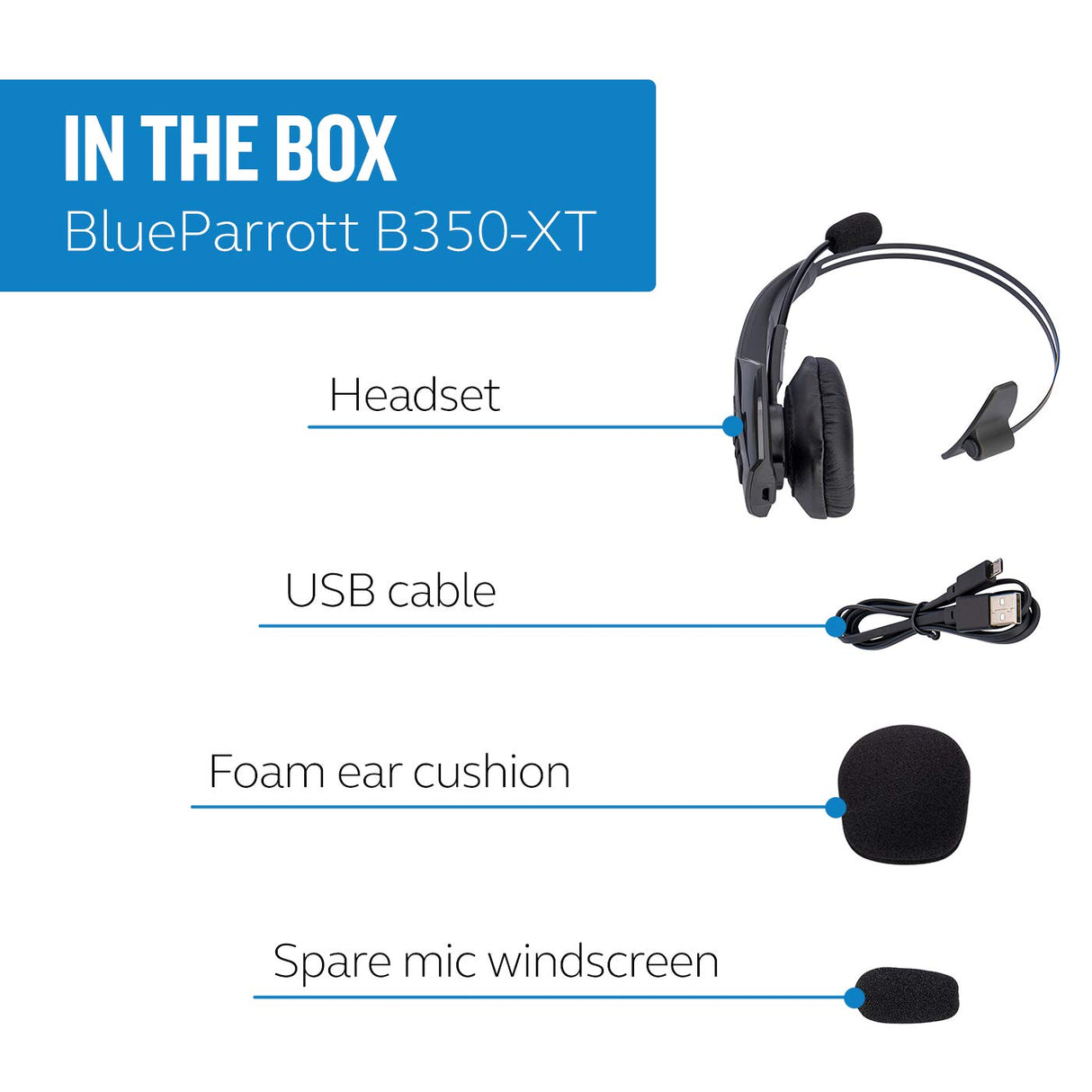 BLUE PARROTT B350-XT HEADSET