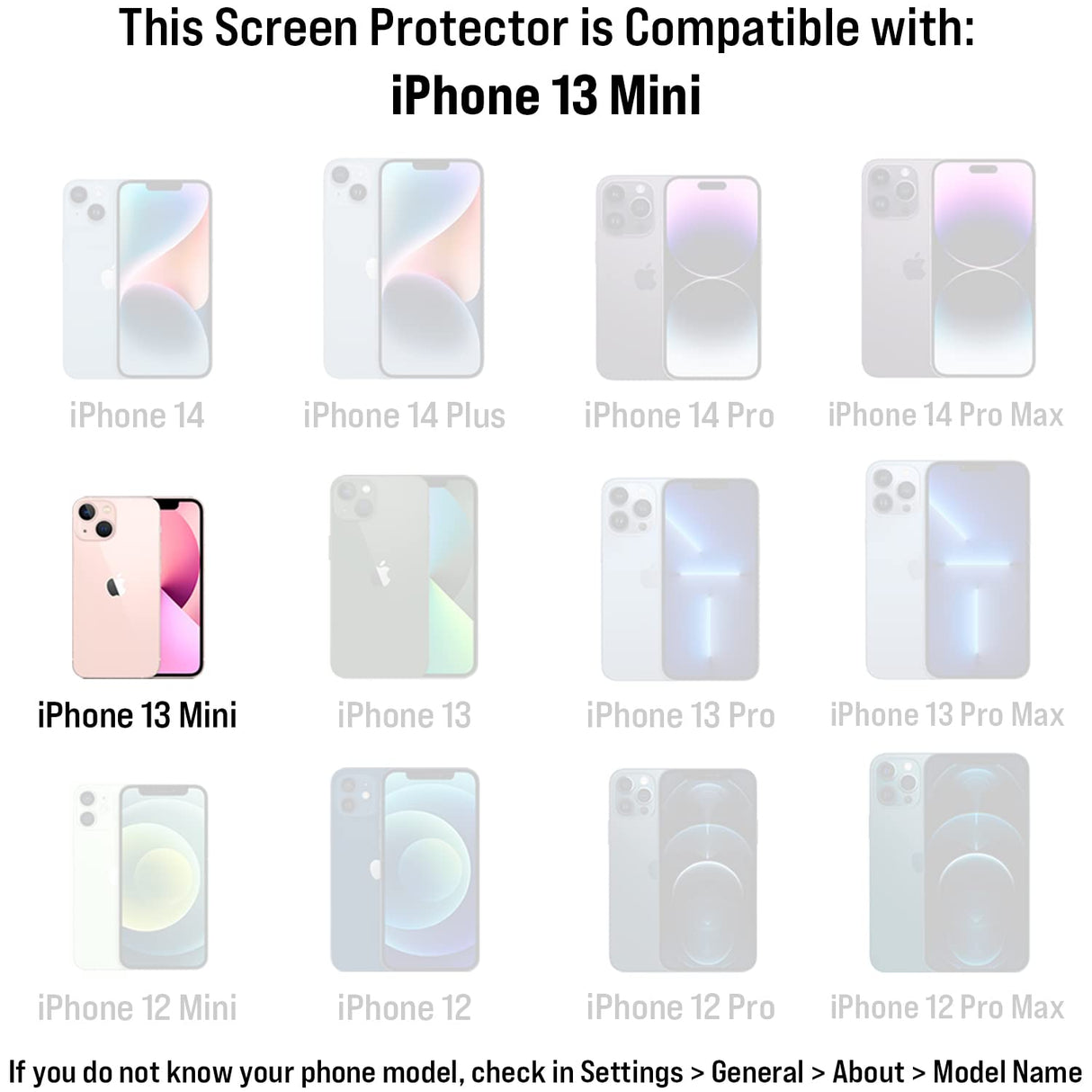 APPLE IPHONE 12 MINI FORTRESS LEVEL SCREEN PROTECTOR - TEMPERED GLASS