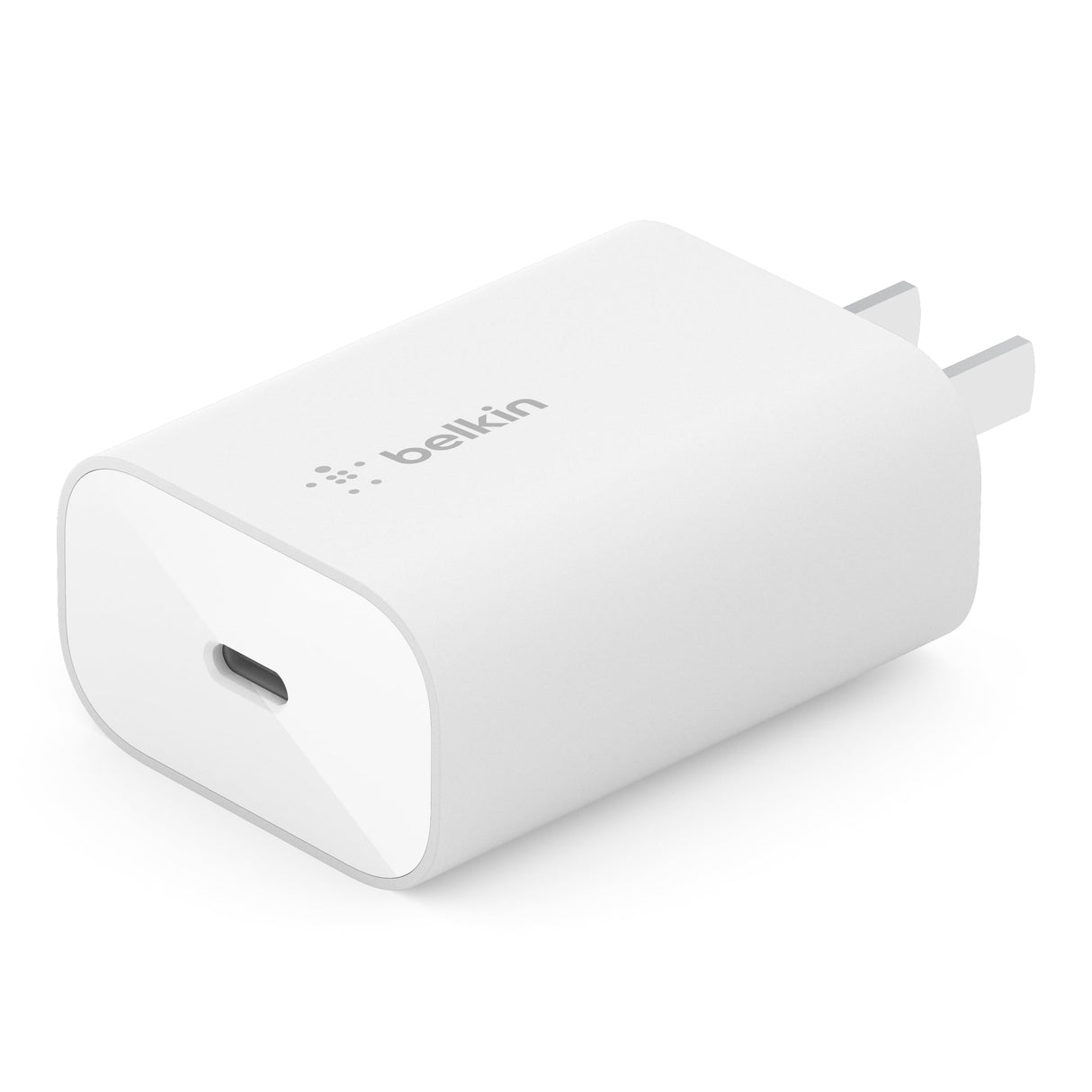 Belkin - Boost Charge 25w Usb C Pd Pps Wall Charger - White