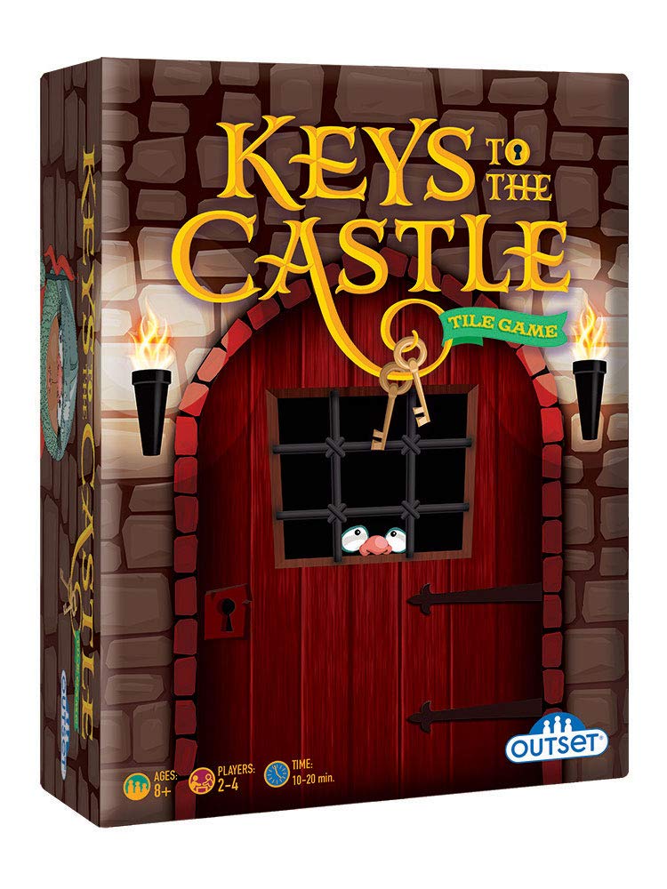 Keys to The Castle – Race to The Other Side! – A Build-The-Board Card Game for Families – 2 to 4 Players – Different Every time You Play – Fun for Kids & Adults, Ages 8+ by Outset