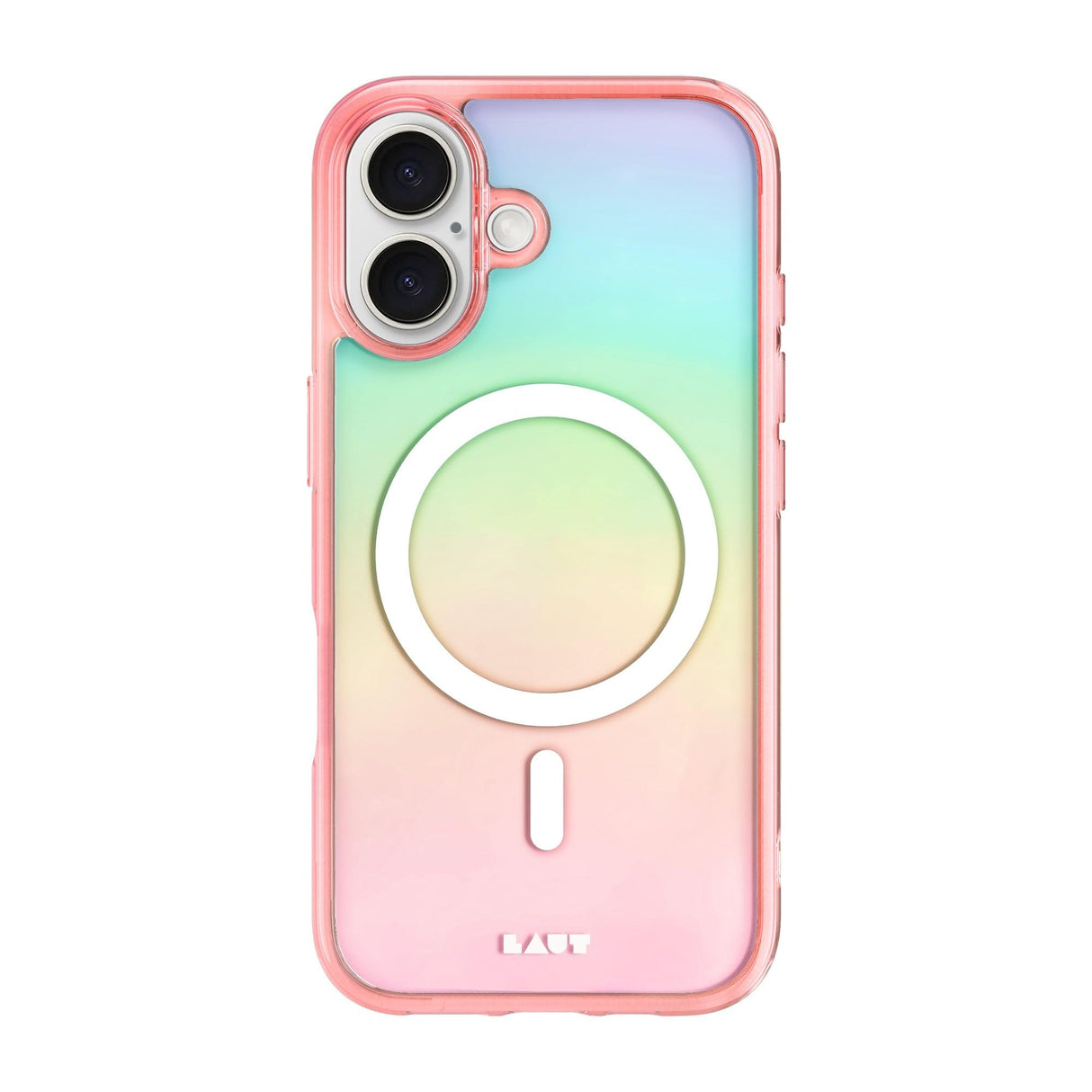 Laut - Holo Magsafe Case For Apple Iphone 16 - Holo Pink