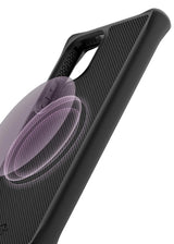 Itskins - Hybrid_r Frost Magsafe Case For Samsung Galaxy S24 Ultra - Deep Purple