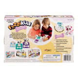 PlayMonster Fuzzikins — Dozy Dogs — Fuzzy Coloring Arts & Crafts and Toy — Design It and Redesign It — For Ages 4+, Pink/Blue/Yellow