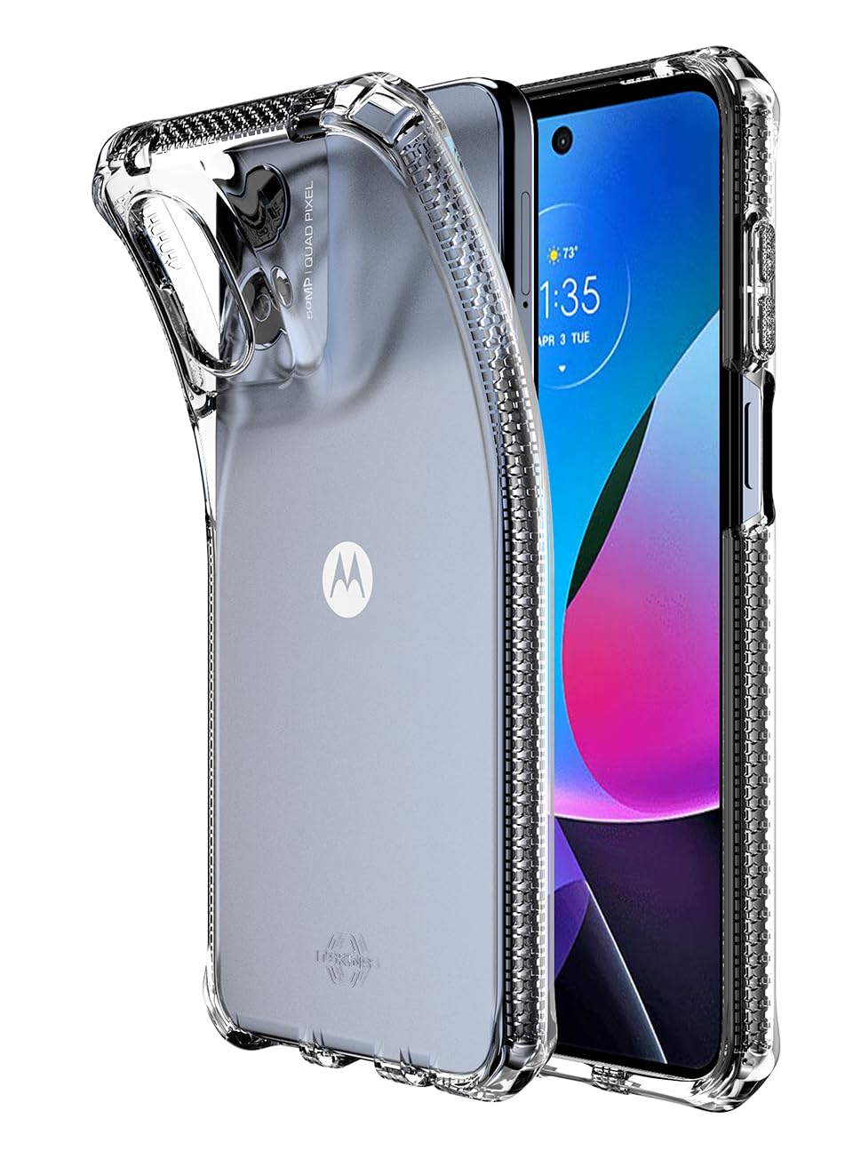 Itskins - Spectrum_r Clear Case For Motorola Moto G Play (2024) - Transparent