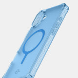 Itskins - Hybrid_r Vapor Magsafe Case For Apple Iphone 16 - Light Blue