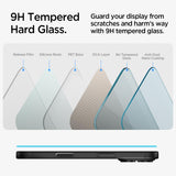 Spigen - Glas.tr Ez Fit Glass Screen Protector For Apple Iphone 16 Pro - Clear