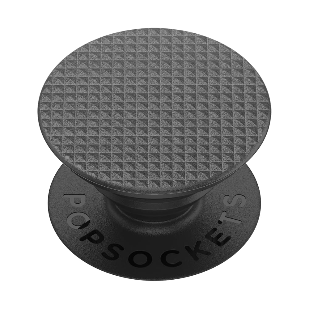 Popsockets - Popgrip - Knurled Texture Black