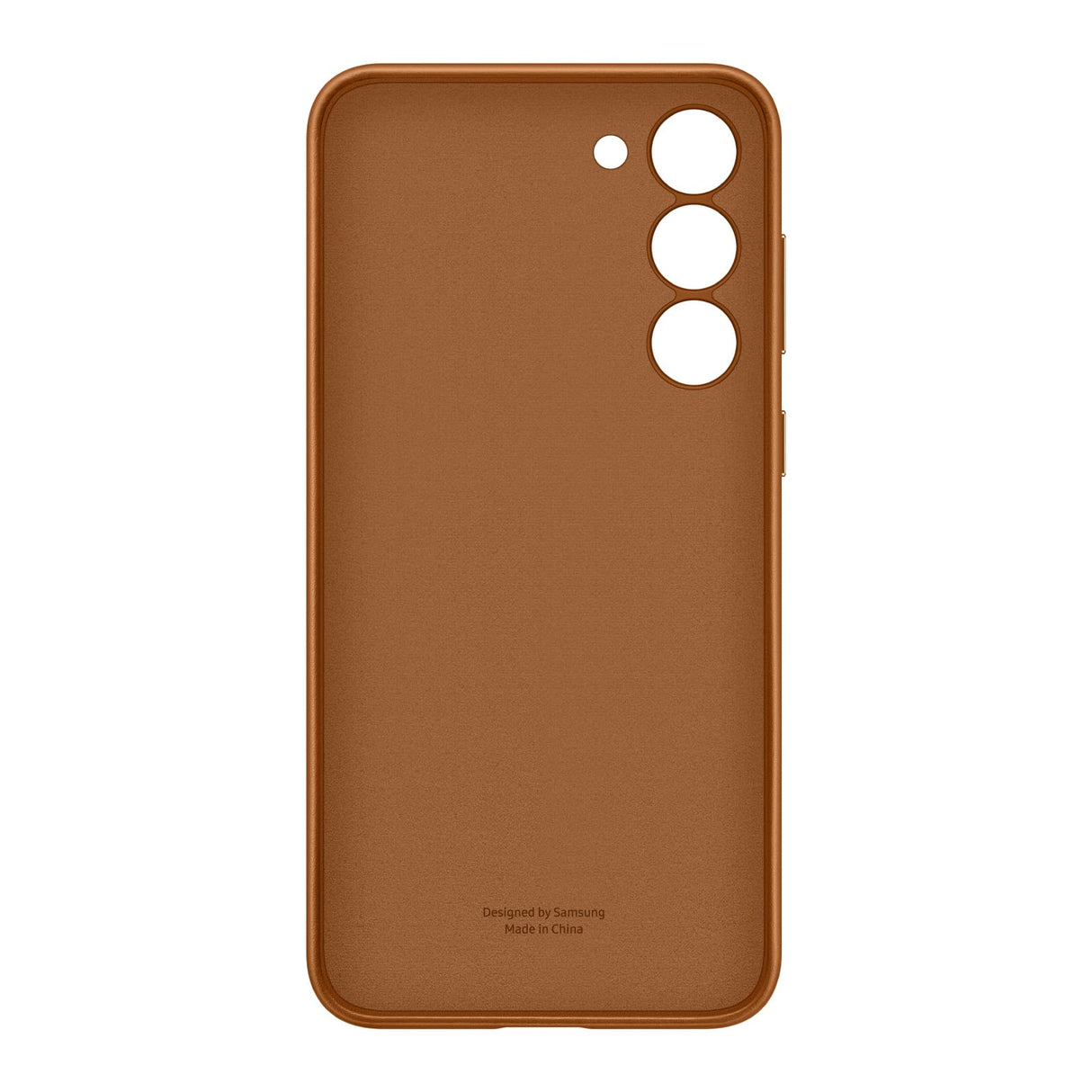 Samsung - Leather Case For Samsung Galaxy S23 - Brown