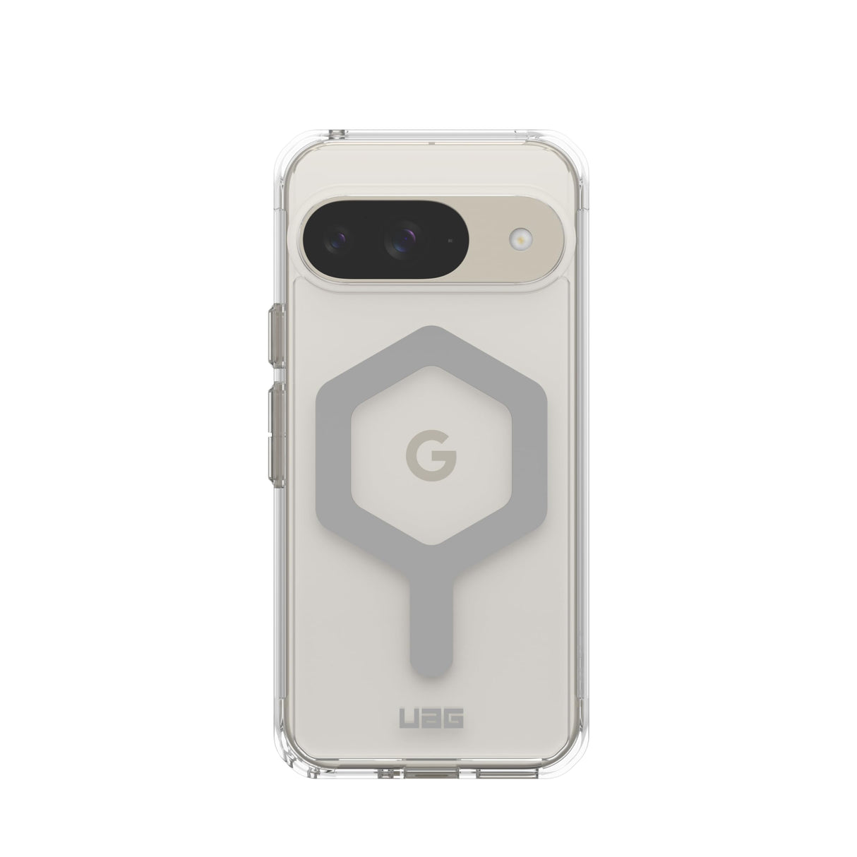 Urban Armor Gear (uag) - Plyo Pro Case For Google Pixel 9 - Ice And Silver