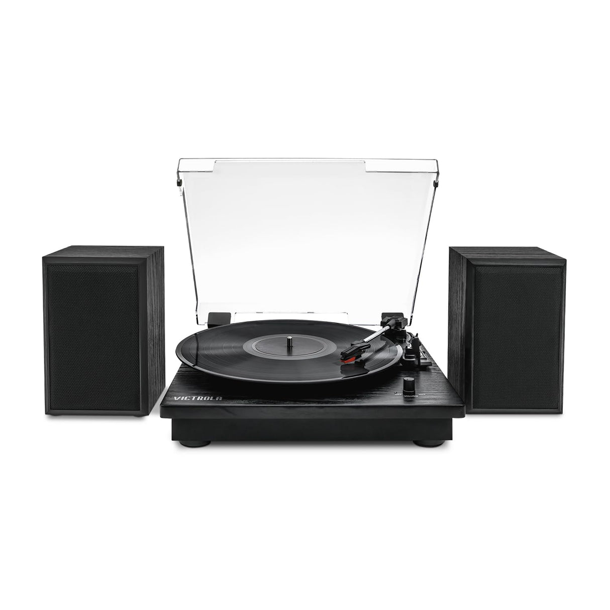 Victrola - Montauk Bluetooth Turntable System - Black