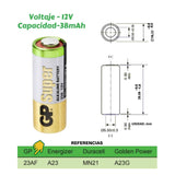 GP Batteries 30260E Battery Alkaline 12V (Single Battery)