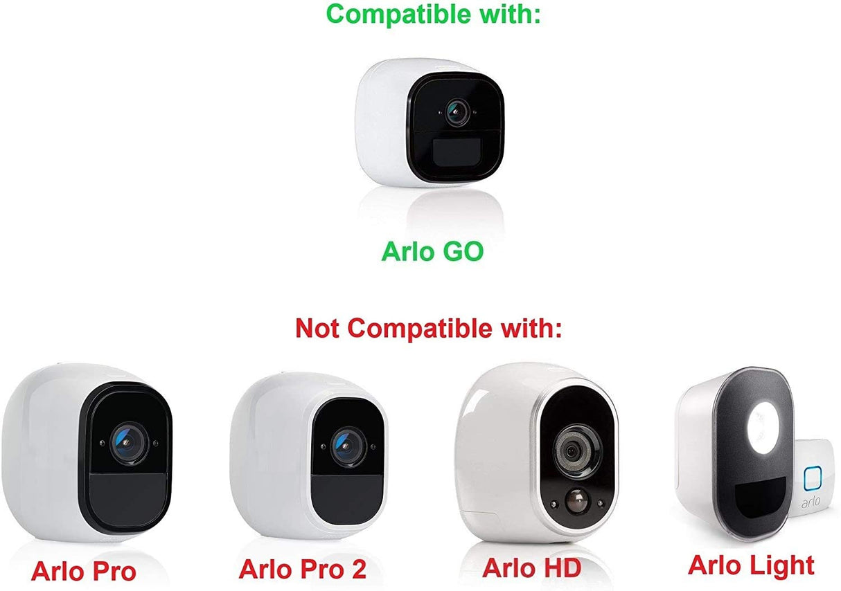 Ghillie Skin Compatible with Arlo Go Smart Security - 100% Wire-Free Cameras — by Wasserstein