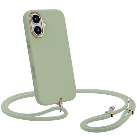 Prodigee - Valley Magsafe Case For Apple Iphone 16 - Sage And Strap