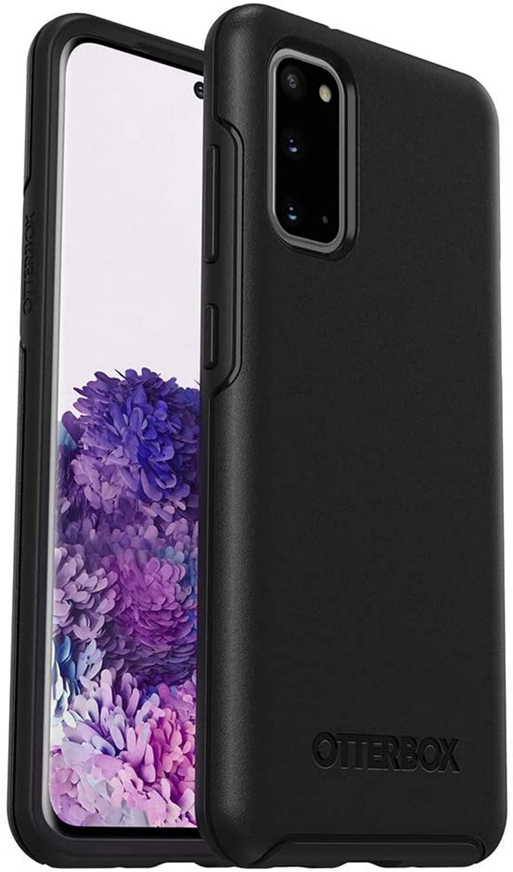 OtterBox Symmetry Series Case for Galaxy S20/Galaxy S20 5G (NOT Compatible with Galaxy S20 FE) - Black