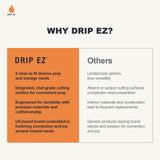 Drip EZ Collapsible BBQ Prep Tub - For Meal Prep, Marinating, Food Storage - Includes Cutting Board & Lid - (1) XL - Black