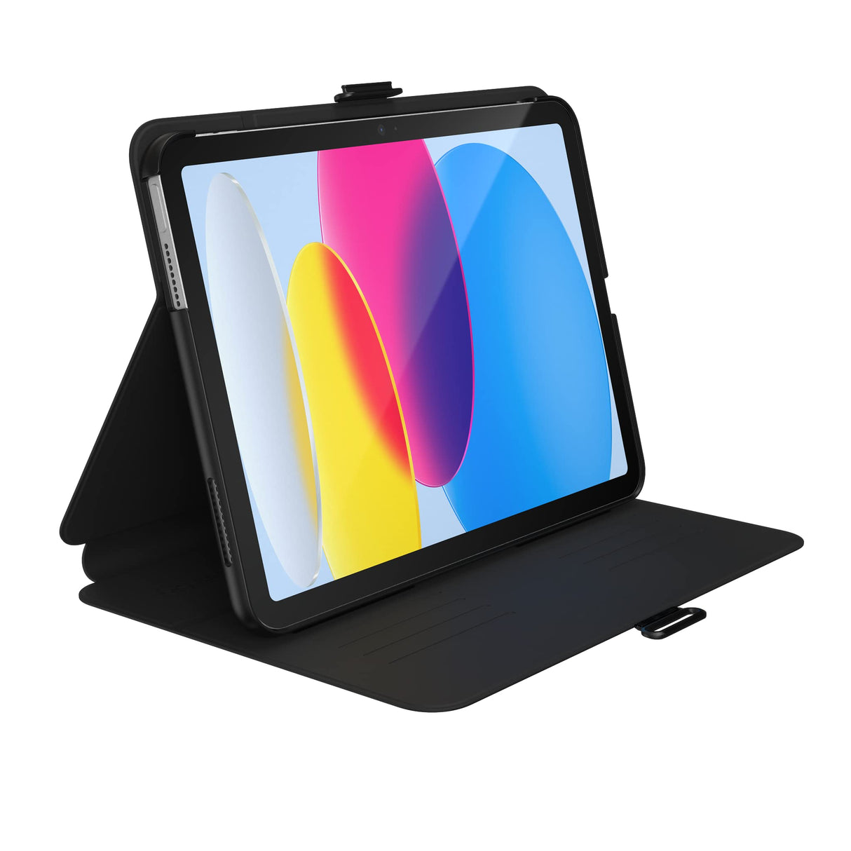 Speck - Balance Folio Case For Apple Ipad 10.9 (2022) - Black And White