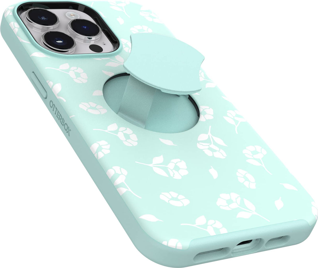 Otterbox - Ottergrip Symmetry Grip Case For Apple Iphone 14 Pro - Poppies By The Sea