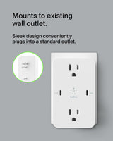 Belkin - Boostcharge Gan Usb C Wall Plate 68w - White