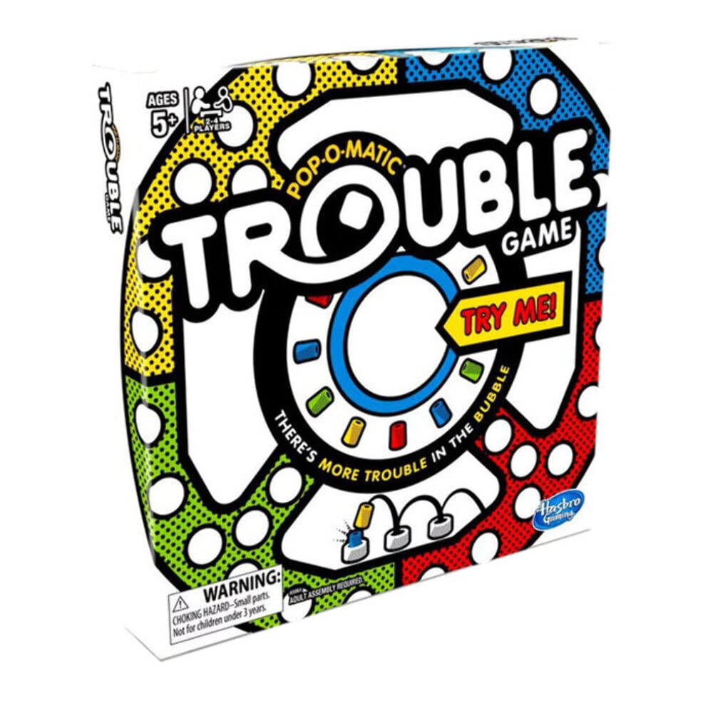 Trouble Game for Kids and Adults