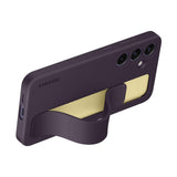 Samsung - Silicone Grip Case For Samsung Galaxy S24 Plus - Dark Violet