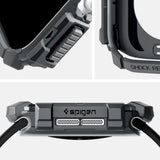 Spigen - Rugged Armor Case For Apple Watch Series 10 46mm - Dark Grey