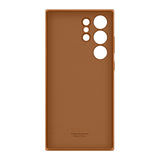 Samsung - Leather Case For Samsung Galaxy S23 Ultra - Brown