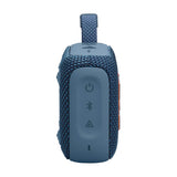 Jbl - Go 4 Waterproof Bluetooth Speaker - Blue