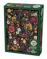 Cobble Hill 1000 Piece Puzzle - Flower Press: Happiness - Sample Poster Included