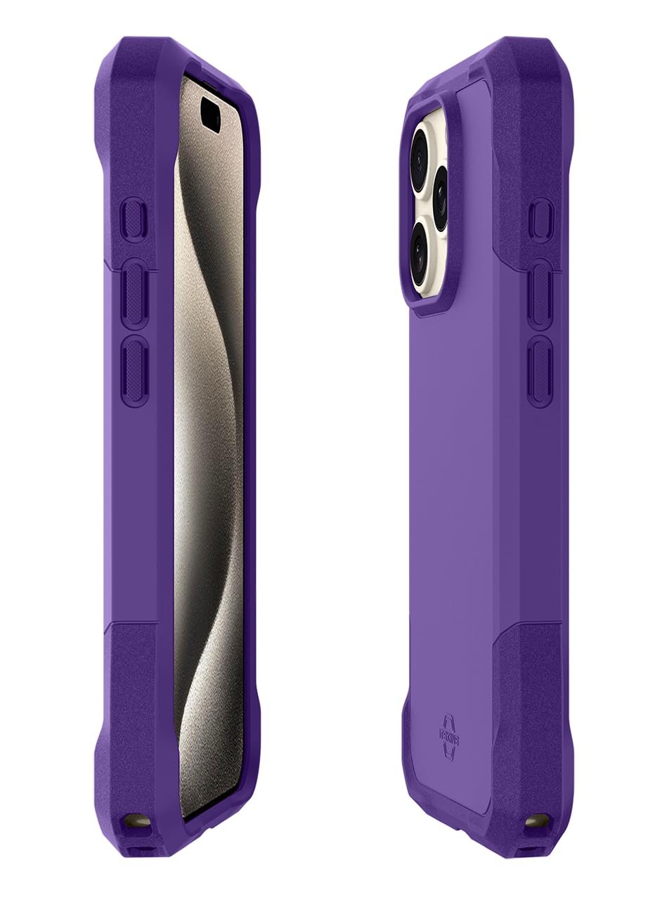 Itskins - Spectrum_r Armor Case For Apple Iphone 15 Pro - Light Purple