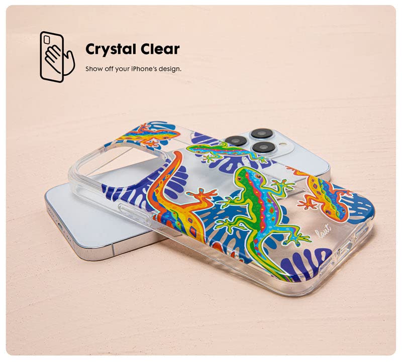 IPHONE 14 PRO LAUT CRYSTAL PALETTE CASE - LIZARD