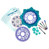 Spirograph Mandala Maker - The Easy Way to Make Countless Amazing Mandala Designs - Design Mandala Art - Ages 8+