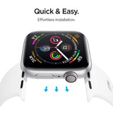 Spigen - Silicone Fit Watch Band For Apple Watch 49mm / 45mm / 44mm / 42mm - White