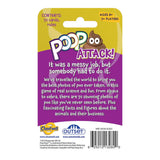 Outset Media Poop Attack Travel Card Game - The Game That Takes an unprecedented Look at The Wonders of The Animal World! - for 2 or More Players Ages 8 and up