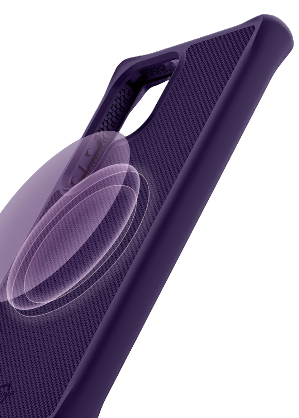 Itskins - Ballistic_r Nylon Case For Samsung Galaxy S24 Ultra - Deep Purple