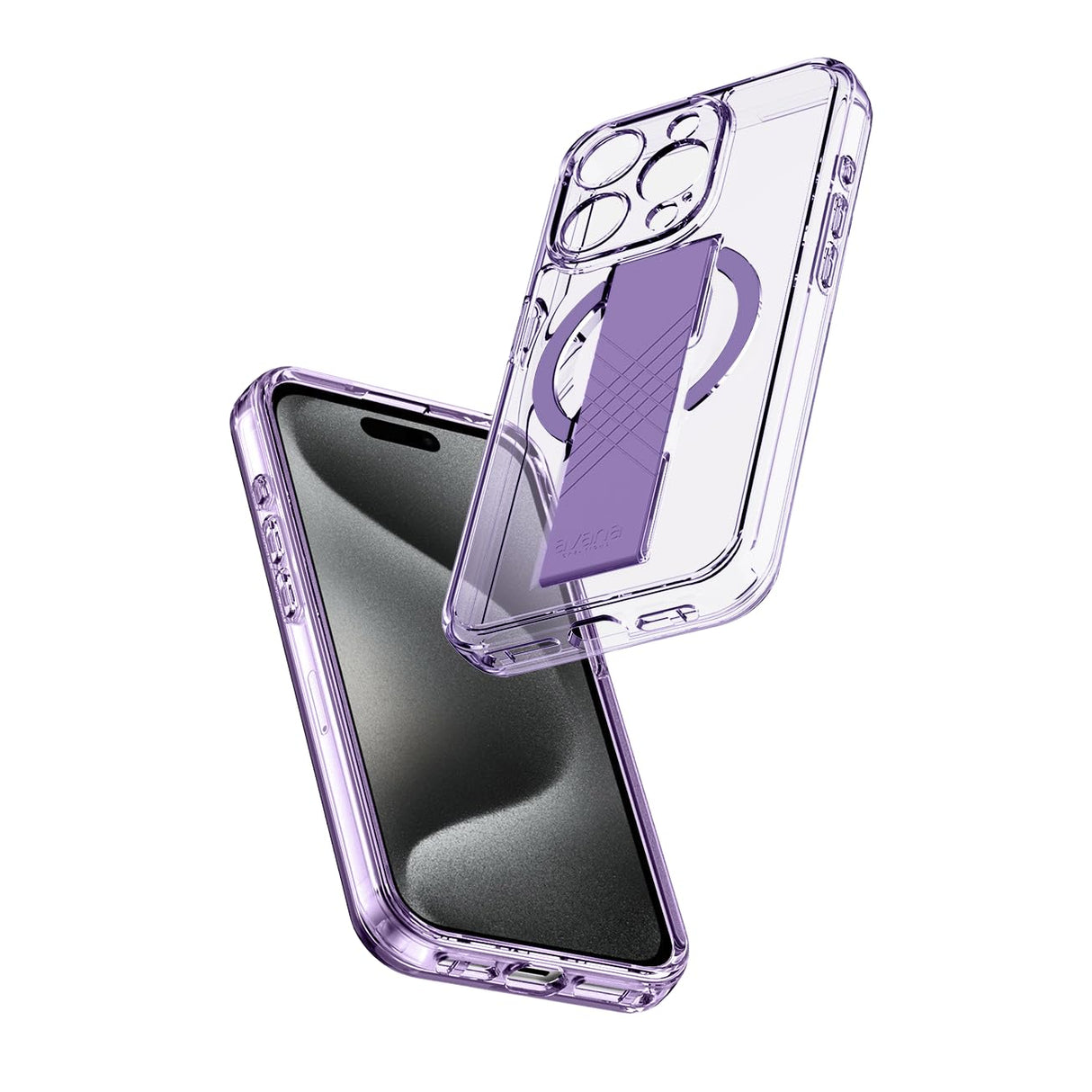 Avana - Grip-it Magsafe Case For Apple Iphone 15 Pro Max - Lavender