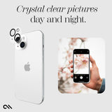 Case-mate - Rear Camera Lens Glass Protector For Apple Iphone 15 / Iphone 15 Plus - Clear