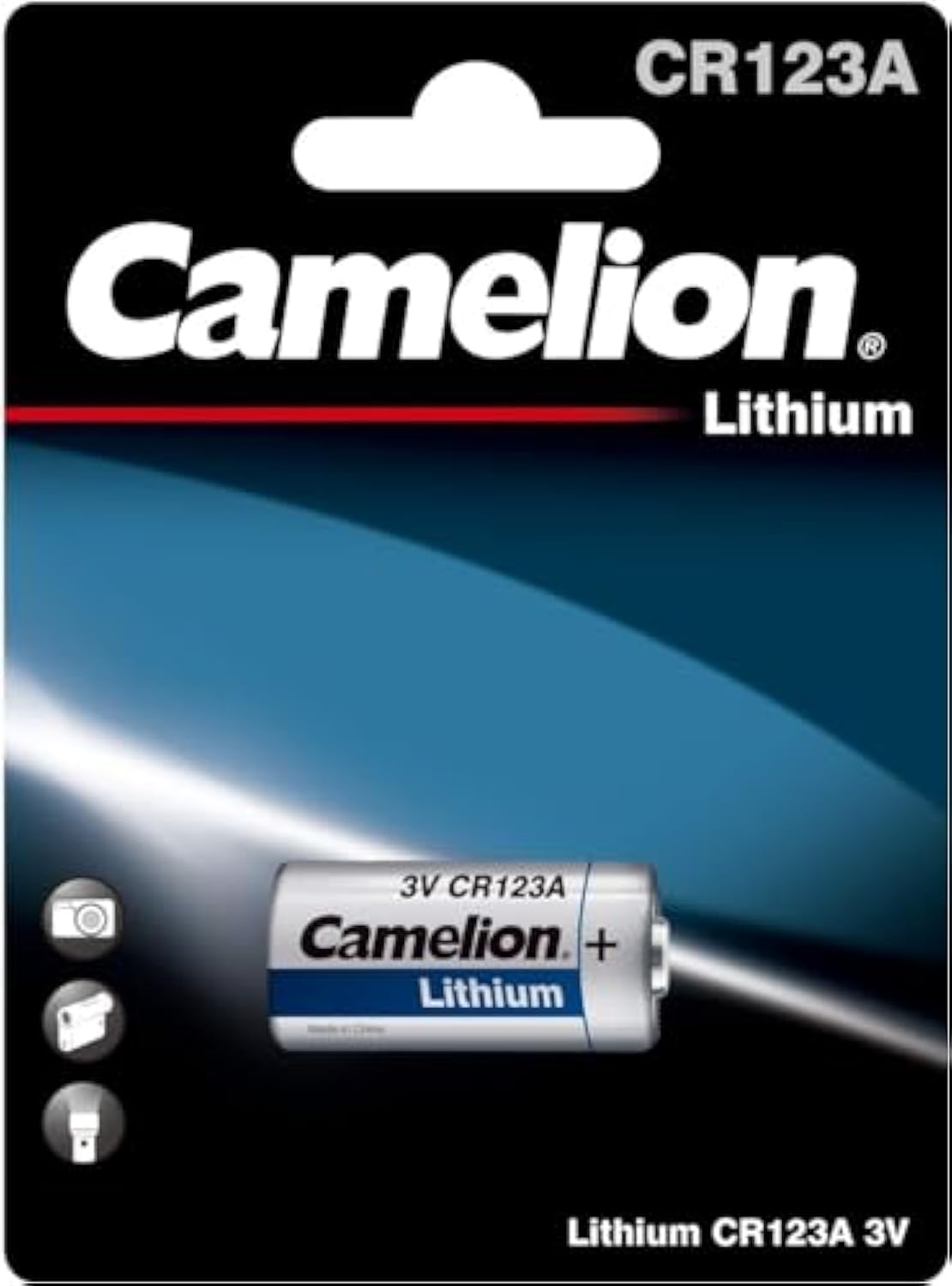 CAMELION CR123A 3V LITHIUM