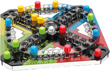 Trouble Grab and Go game board with Pop-O-Matic die roller and colored pegs