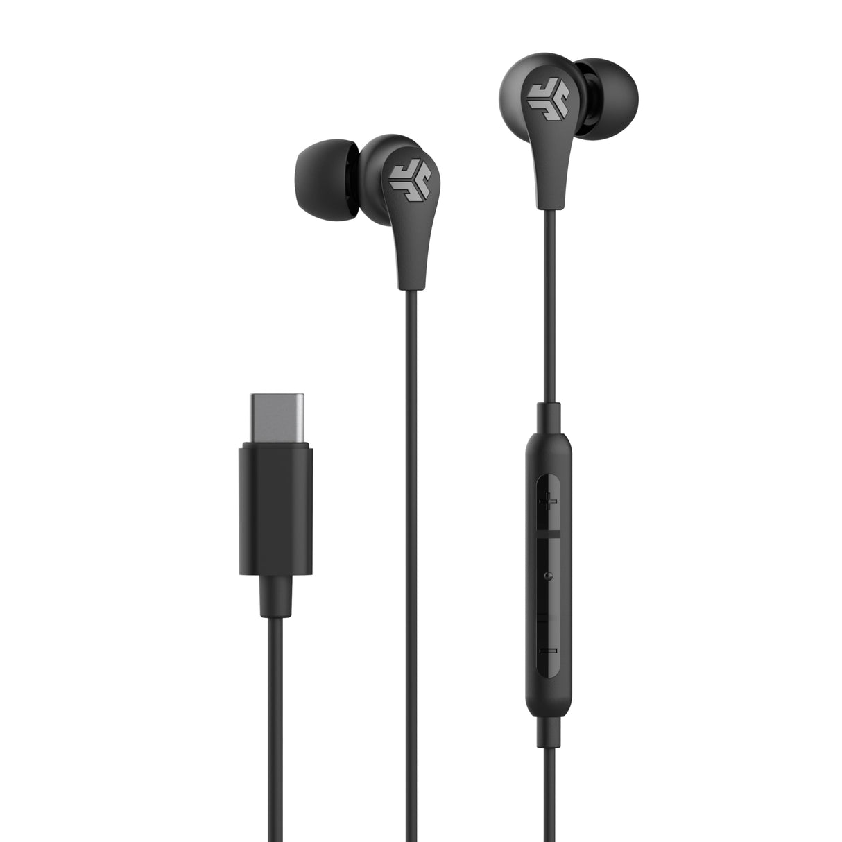 Jlab - Jbuds Pro Wired Usb C In Ear Earbuds - Black