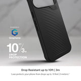 Zagg - Luxe Case For Google Pixel 9 / Pixel 9 Pro - Black