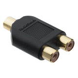 GOLD-PLATED PHONO Y-ADAPTER