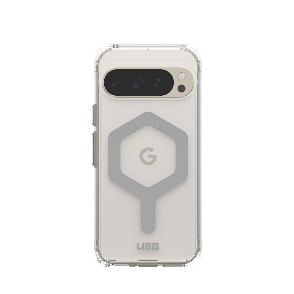 Urban Armor Gear (uag) - Plyo Pro Case For Google Pixel 9 Pro - Ice And Silver