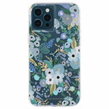 Rifle Paper Co. iPhone 13 Pro Case - Garden Party Blue [10ft Drop Protection] [Wireless Charging] Floral Printed Slim Phone Case for iPhone 13 Pro 6.1" with Shock Absorbing Material, Anti Scratch