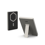 Urban Armor Gear (uag) - Ultra Slim Portablemagneticpower Bank With Kickstand 5,000 Mah - Titanium