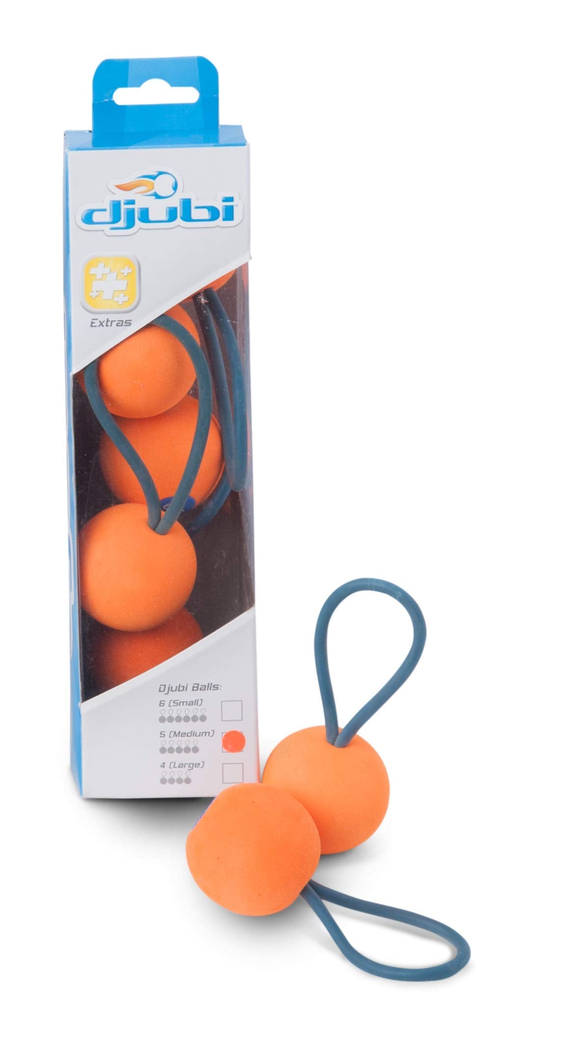 Blue Orange Djubi Ball Refill-Medium, Orange