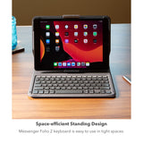 Zagg - Messenger Folio 2 Keyboard And Case For Apple Ipad 10.9 - Charcoal