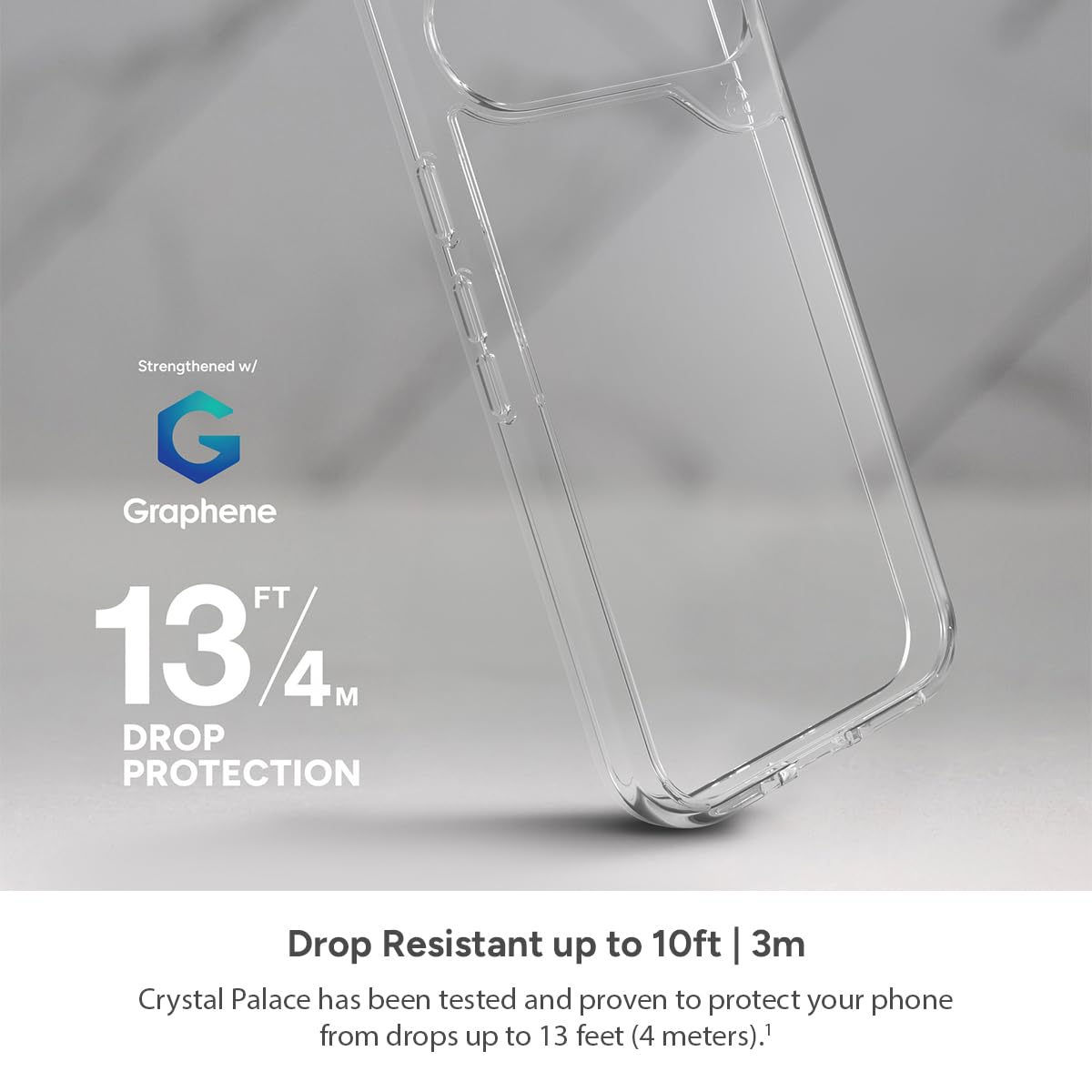 Zagg - Crystal Palace Case For Google Pixel 9 Pro Xl - Clear