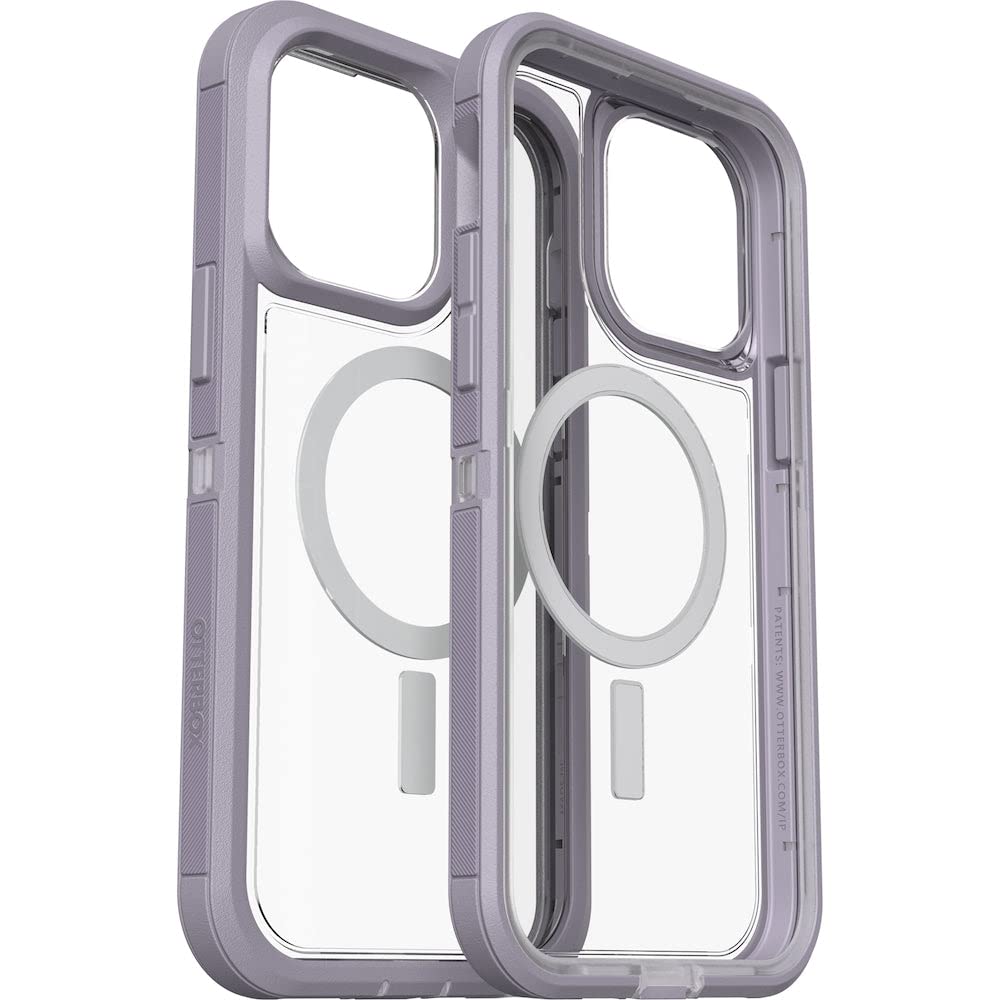 Otterbox - Defender Xt Magsafe Clear Case For Apple Iphone 14 Pro Max  - Lavender Sky