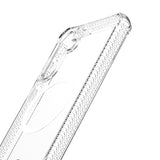 SAMSUNG GALAXY S23 FE ITSKINS HYBRID CLEAR CASE WITH MAGSAFE - TRANSPARENT